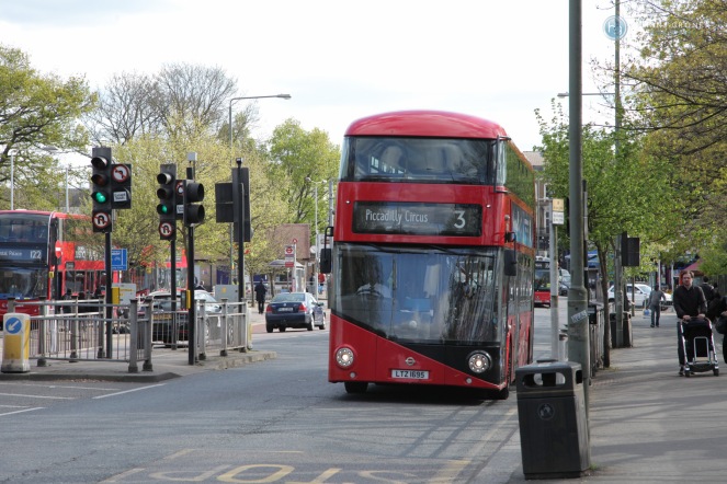 London Crystal Parade Bus Stop Linie 3 (Foto: Hanns Gröner)